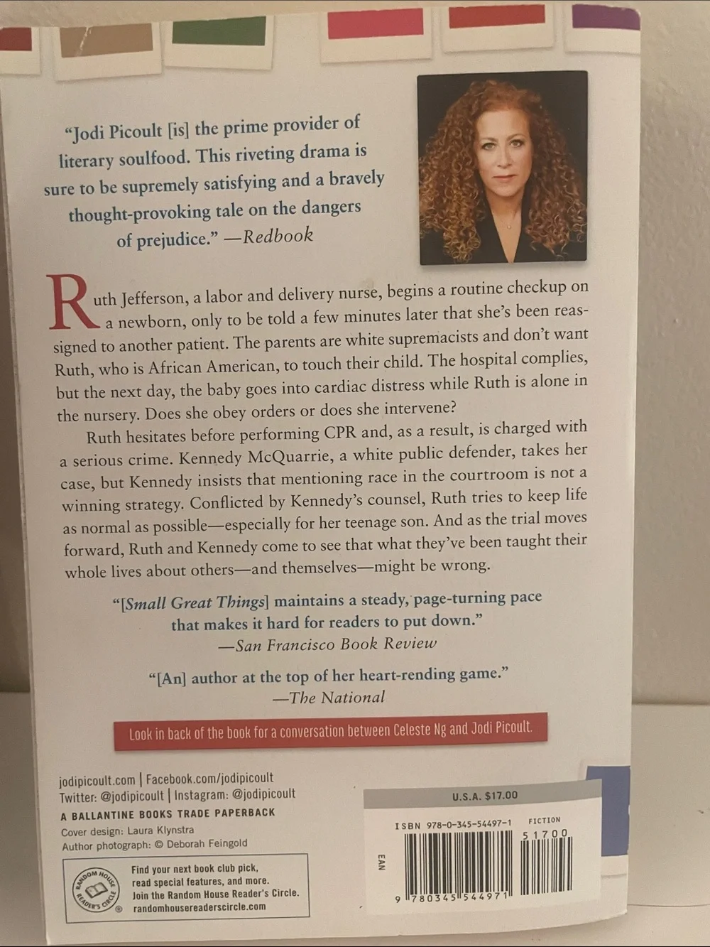 Jodi Picoult Book Collection - 4 paperbacks